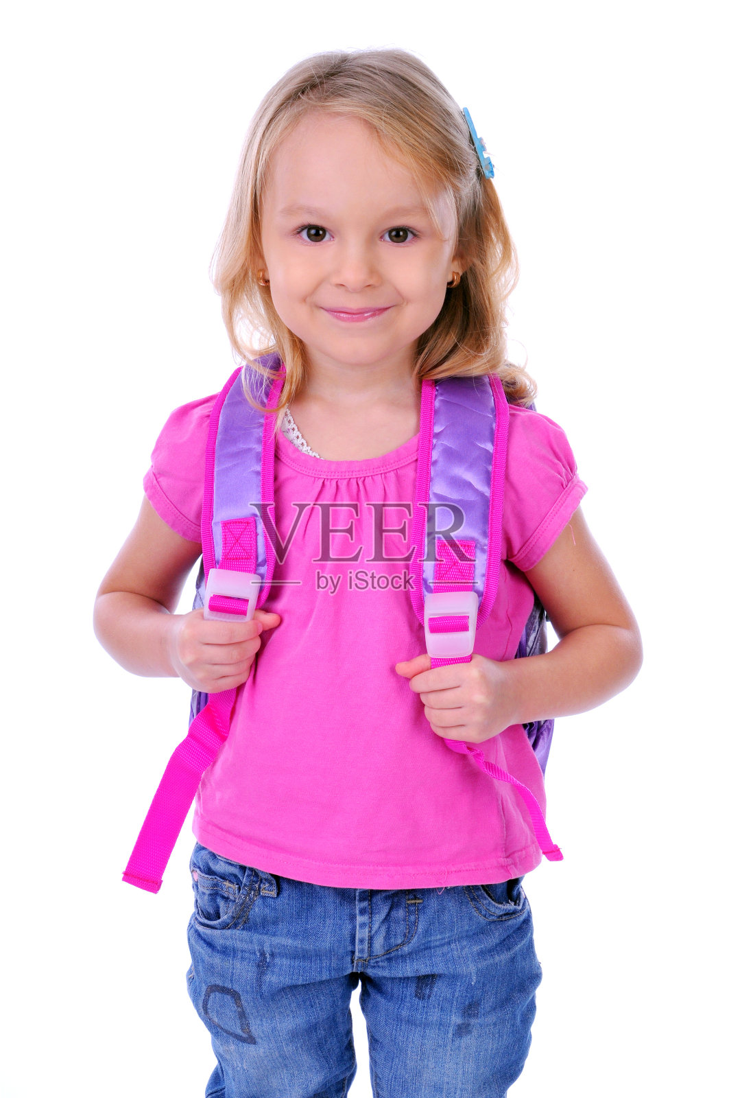 小女孩照片摄影图片