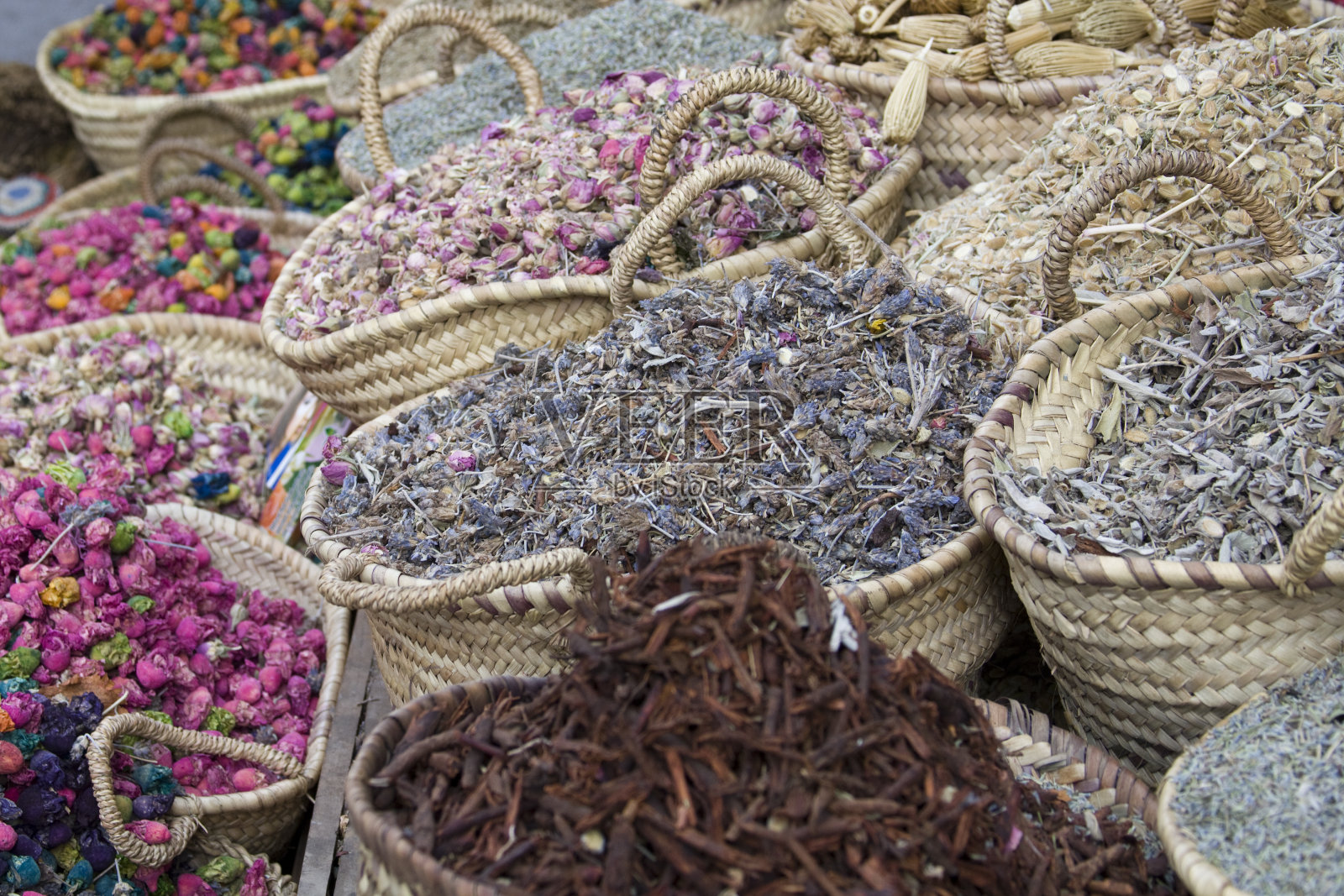 麦地那在摩洛哥的摊位照片摄影图片