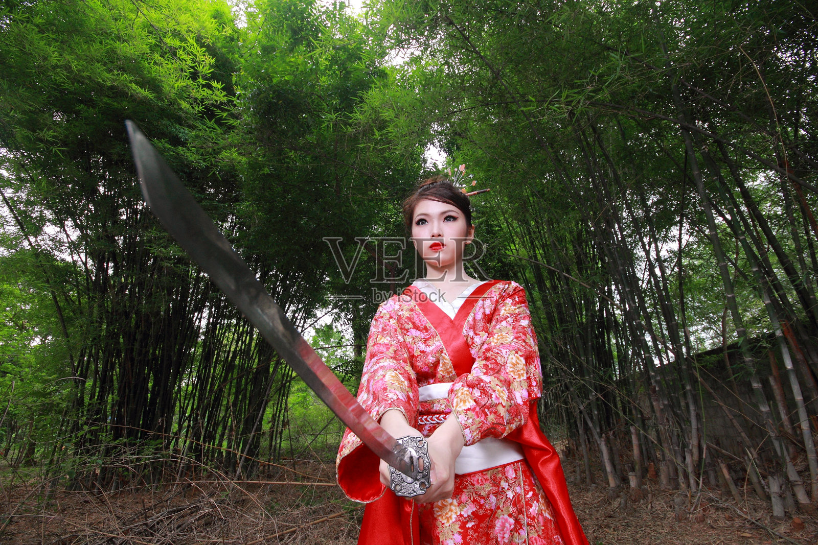 穿和服的女孩93照片摄影图片