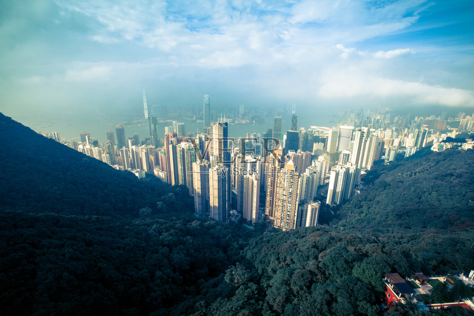 美丽的香港风景照片摄影图片