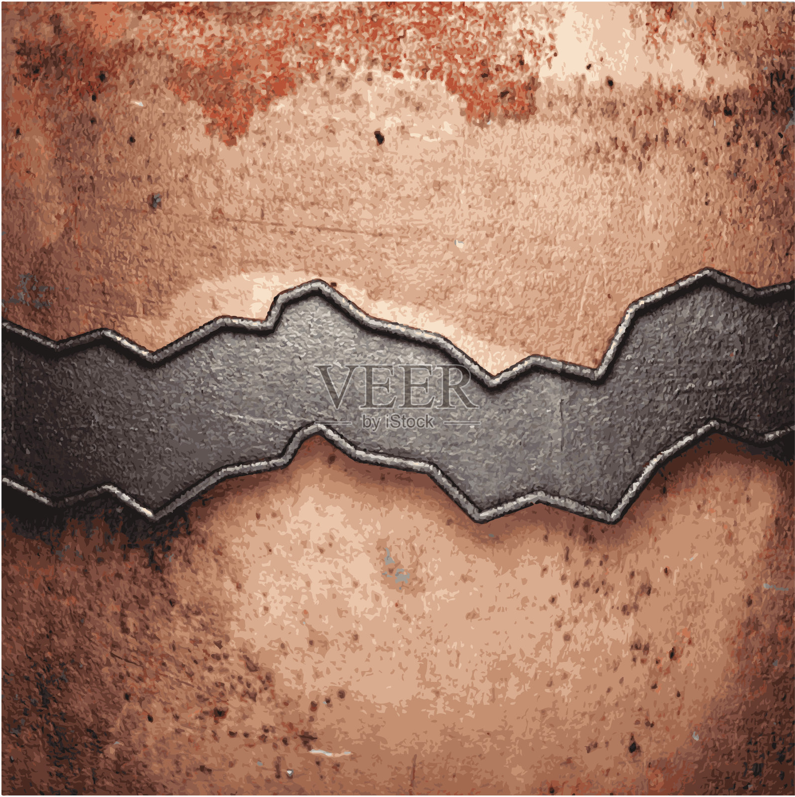 旧金属背景插画图片素材