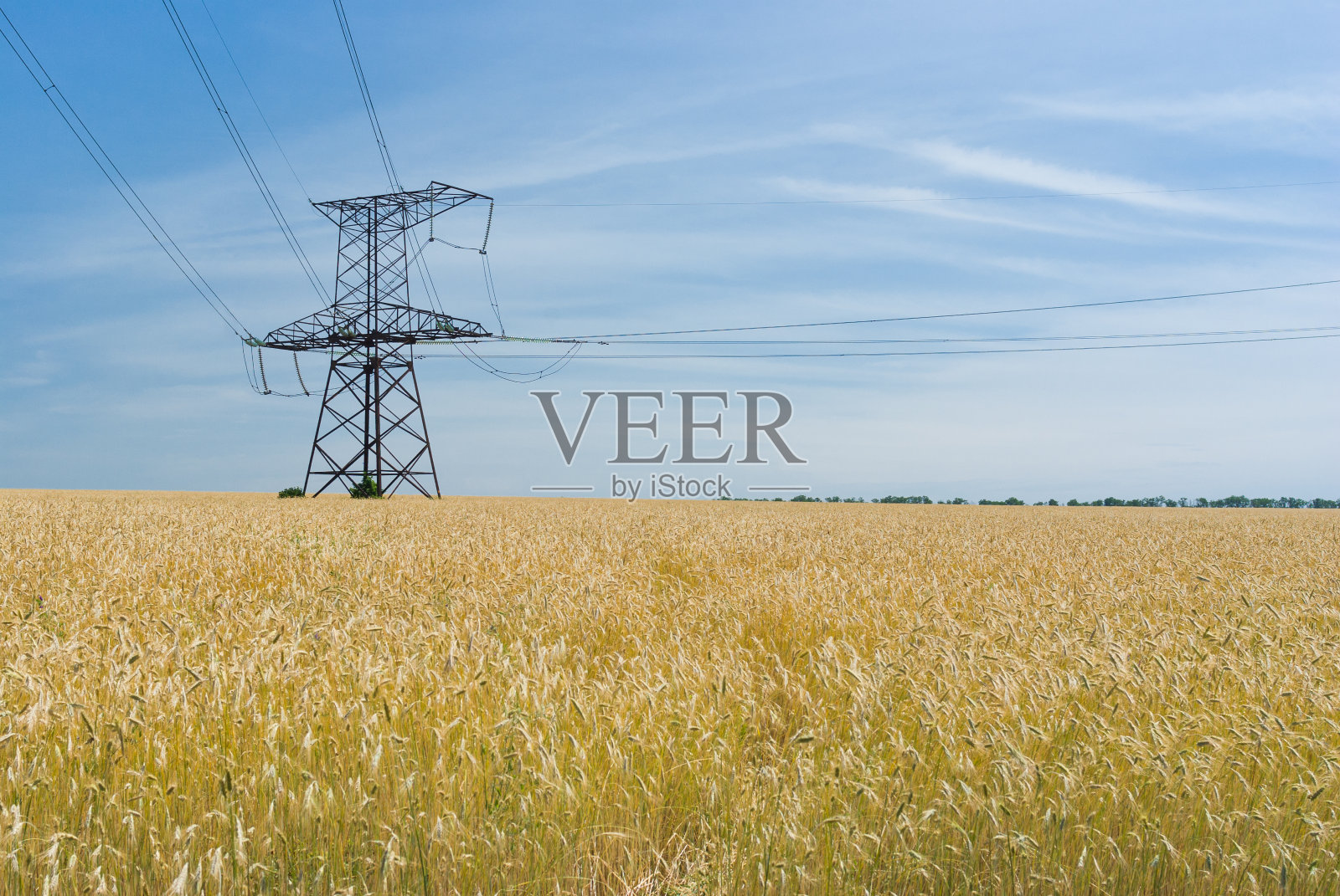 角应变传输塔照片摄影图片