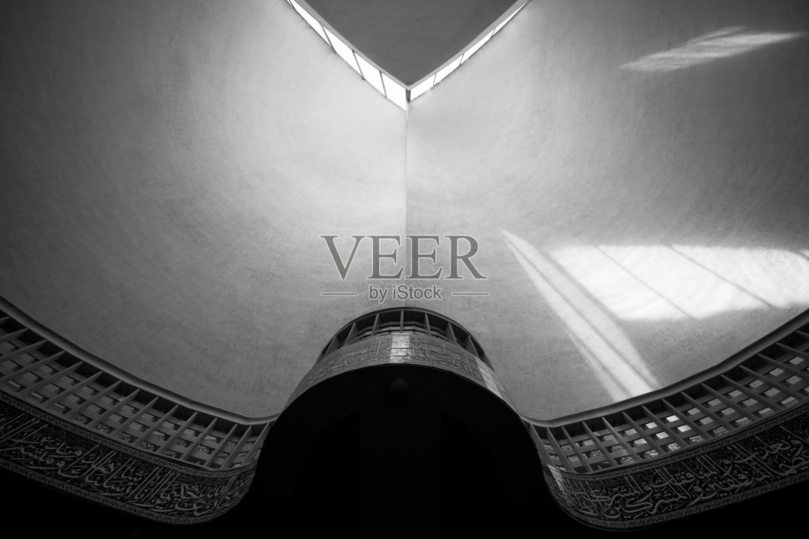 清真寺内部照片摄影图片