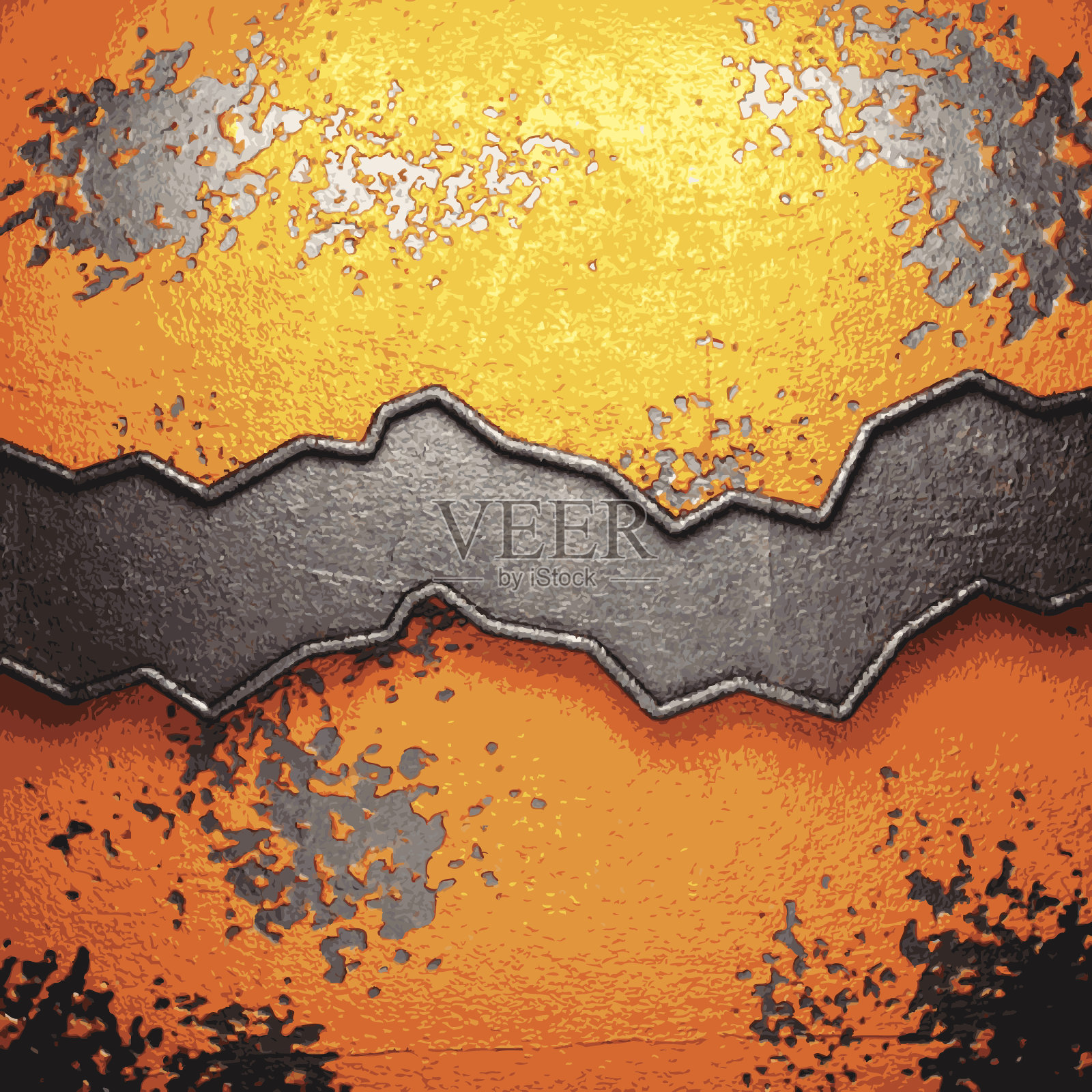 旧金属背景插画图片素材