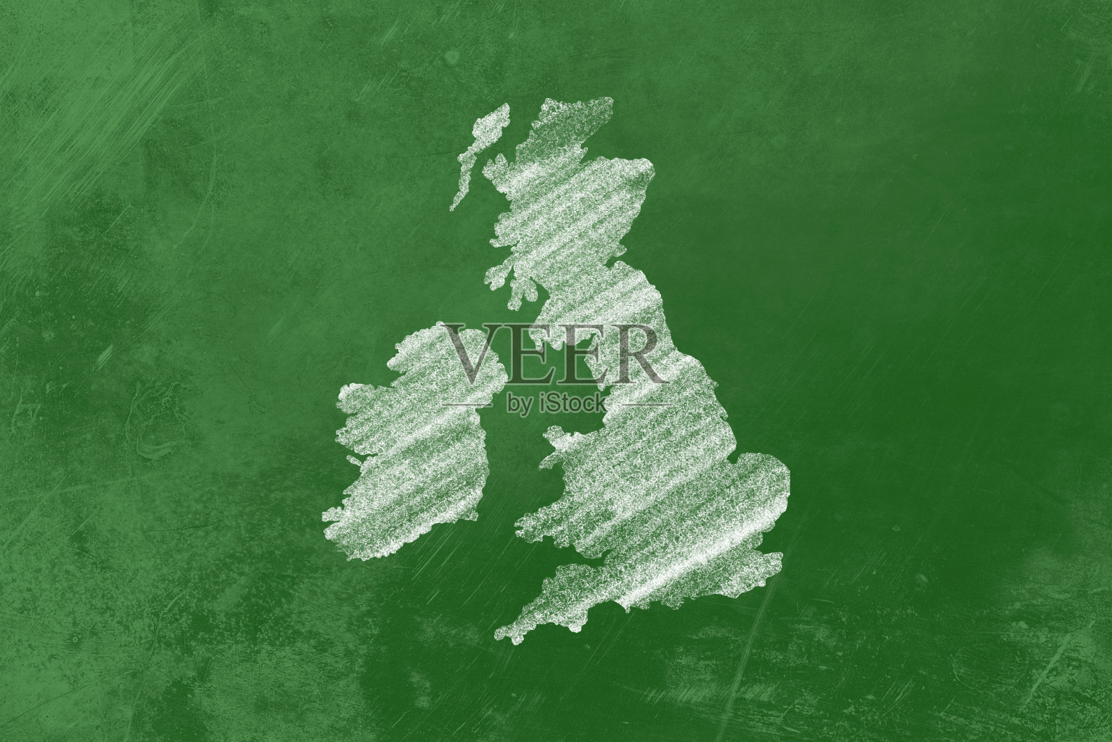 英国在黑板上画照片摄影图片