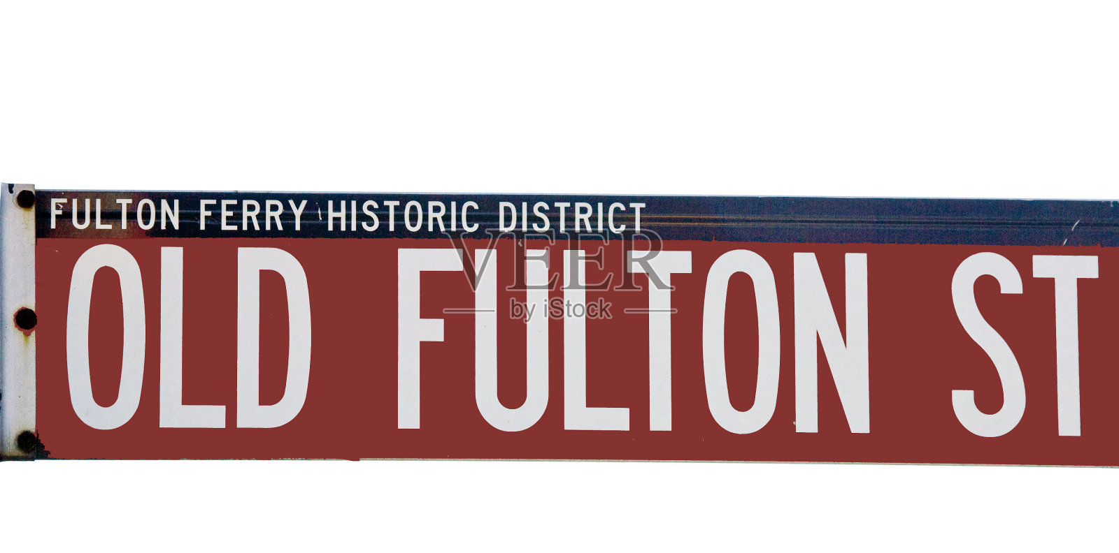 老富尔顿街位于纽约布鲁克林照片摄影图片