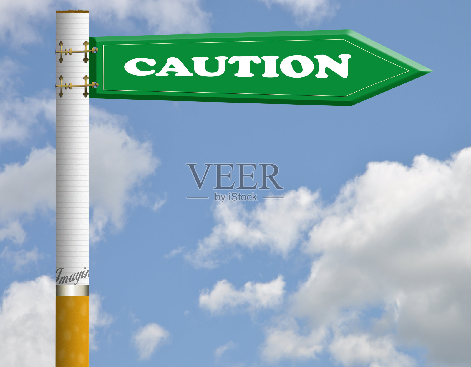 注意路标照片摄影图片