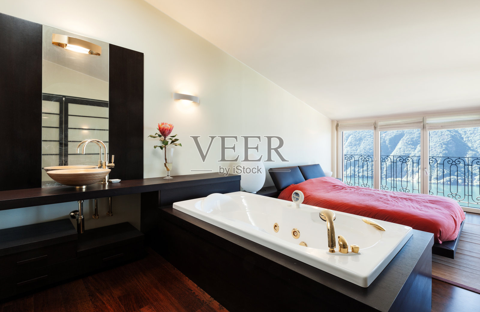 室内豪华公寓照片摄影图片