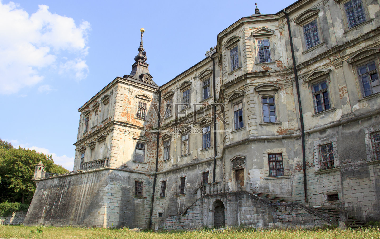 城堡在乌克兰照片摄影图片