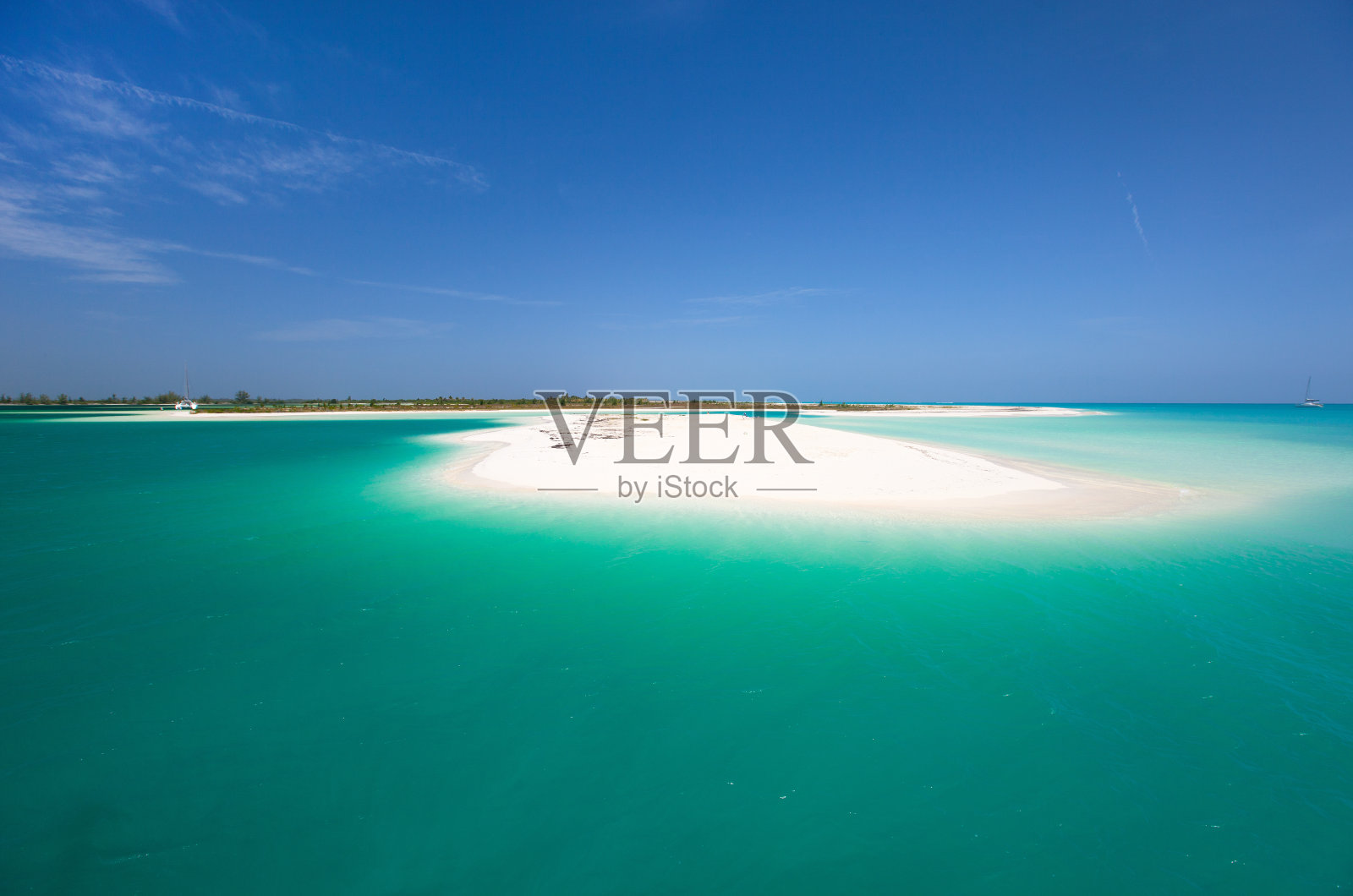 美丽的加勒比海滩景观照片摄影图片