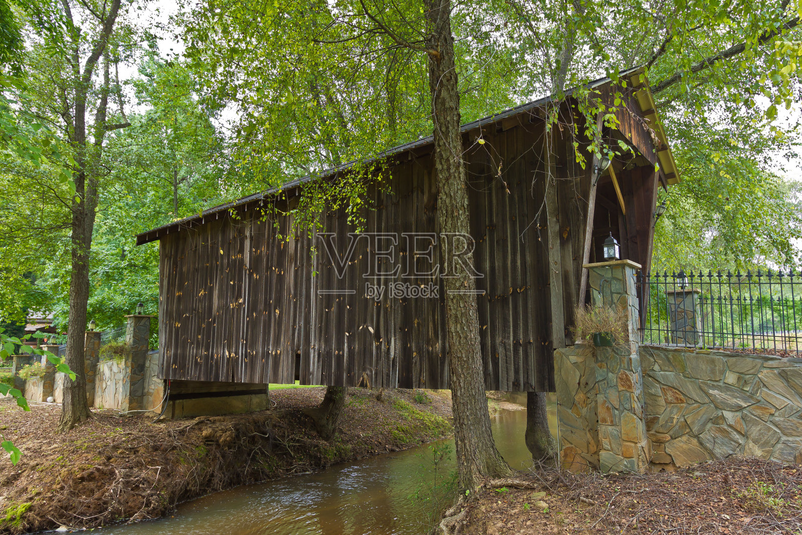 科迪溪盖桥照片摄影图片