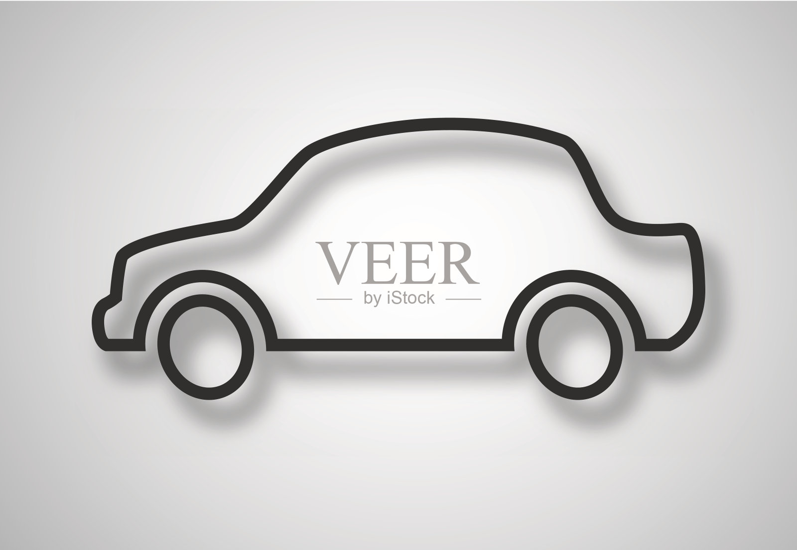 汽车图标设计元素图片