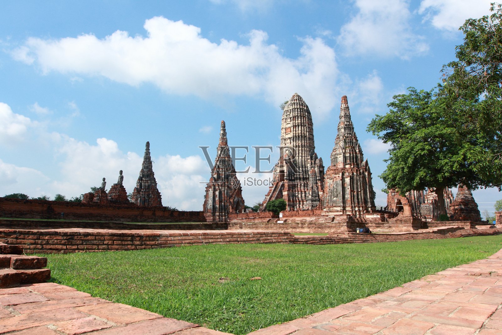 什么柴瓦塔纳拉姆， 阿尤迪亚， 塔希兰照片摄影图片