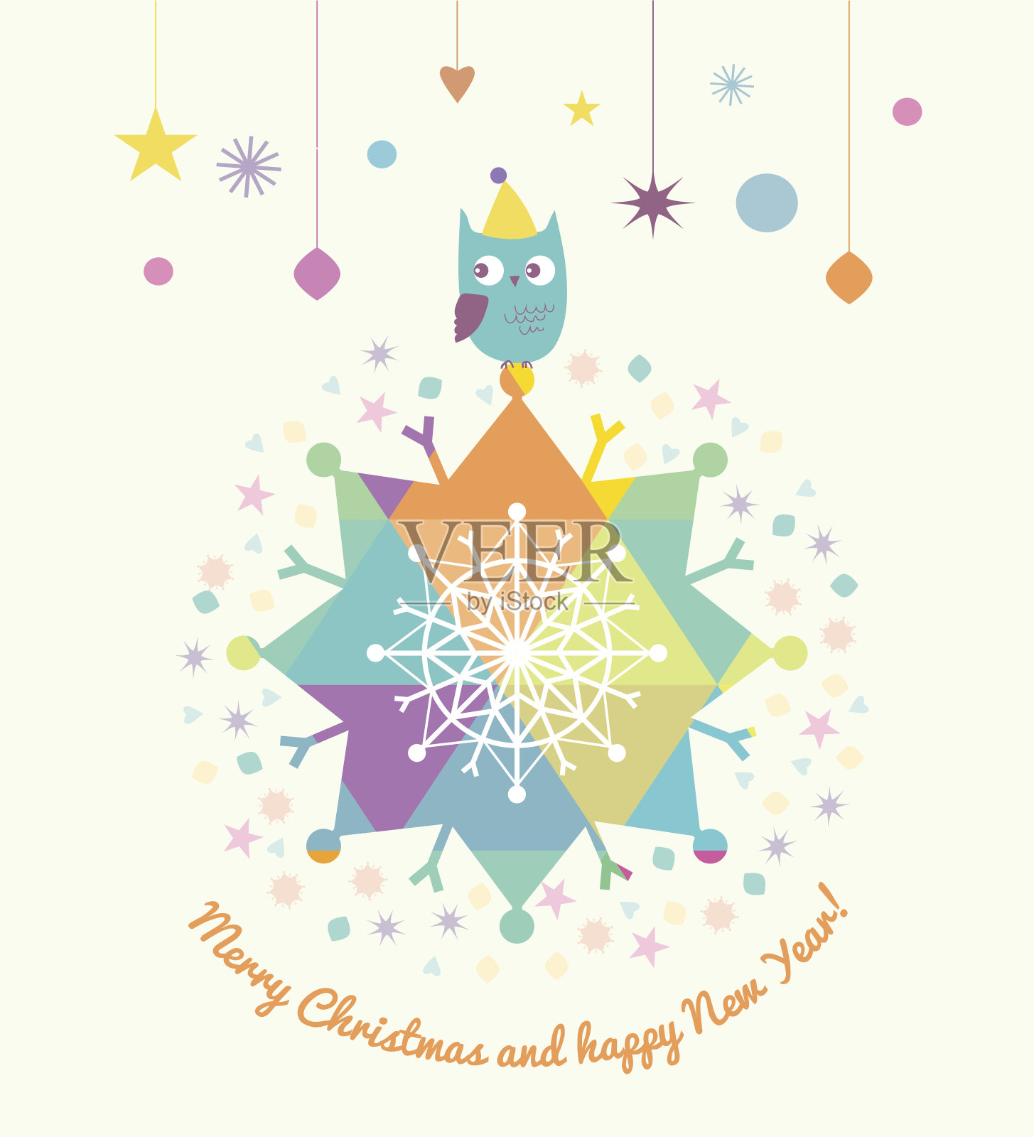 圣诞节的背景设计模板素材