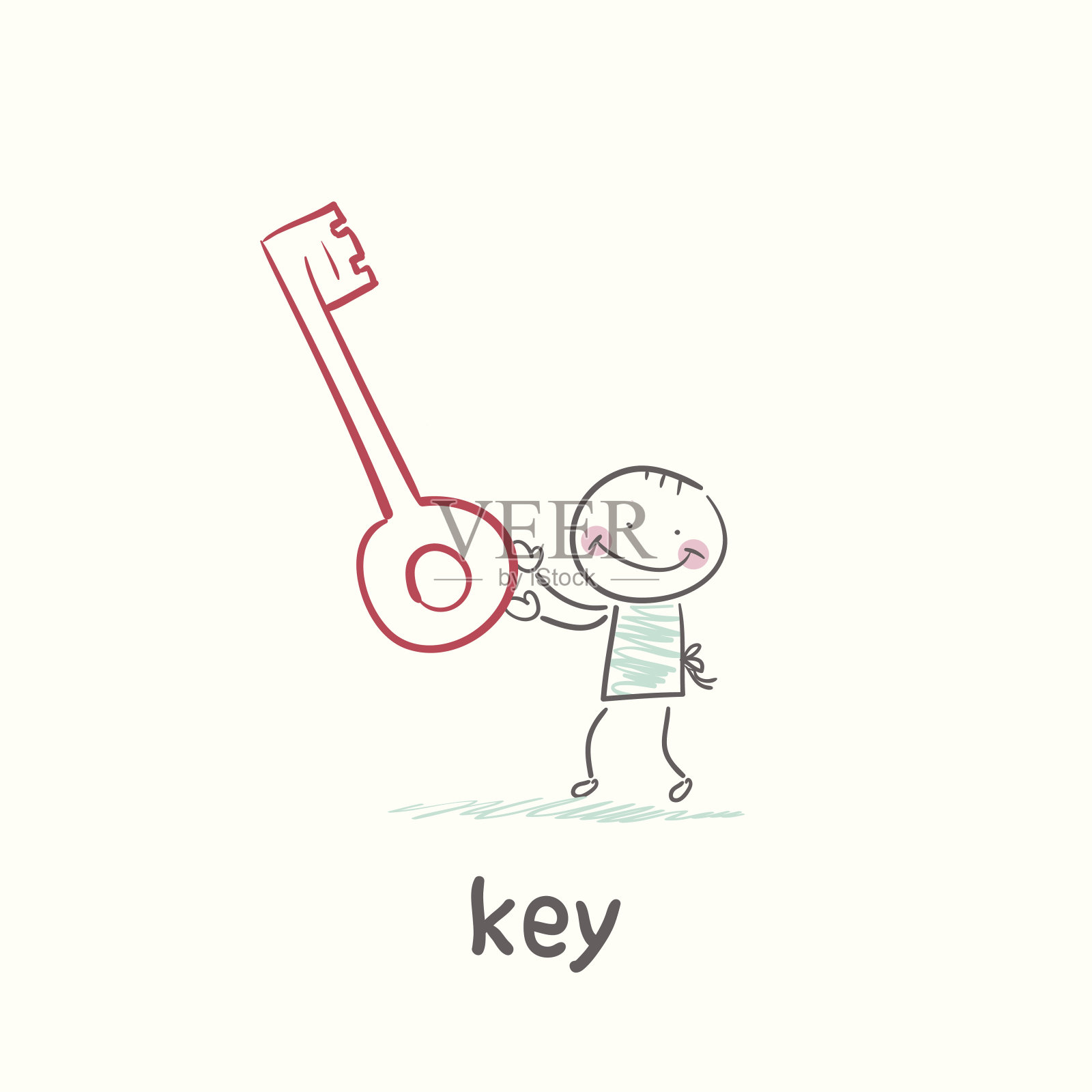 关键插画图片素材