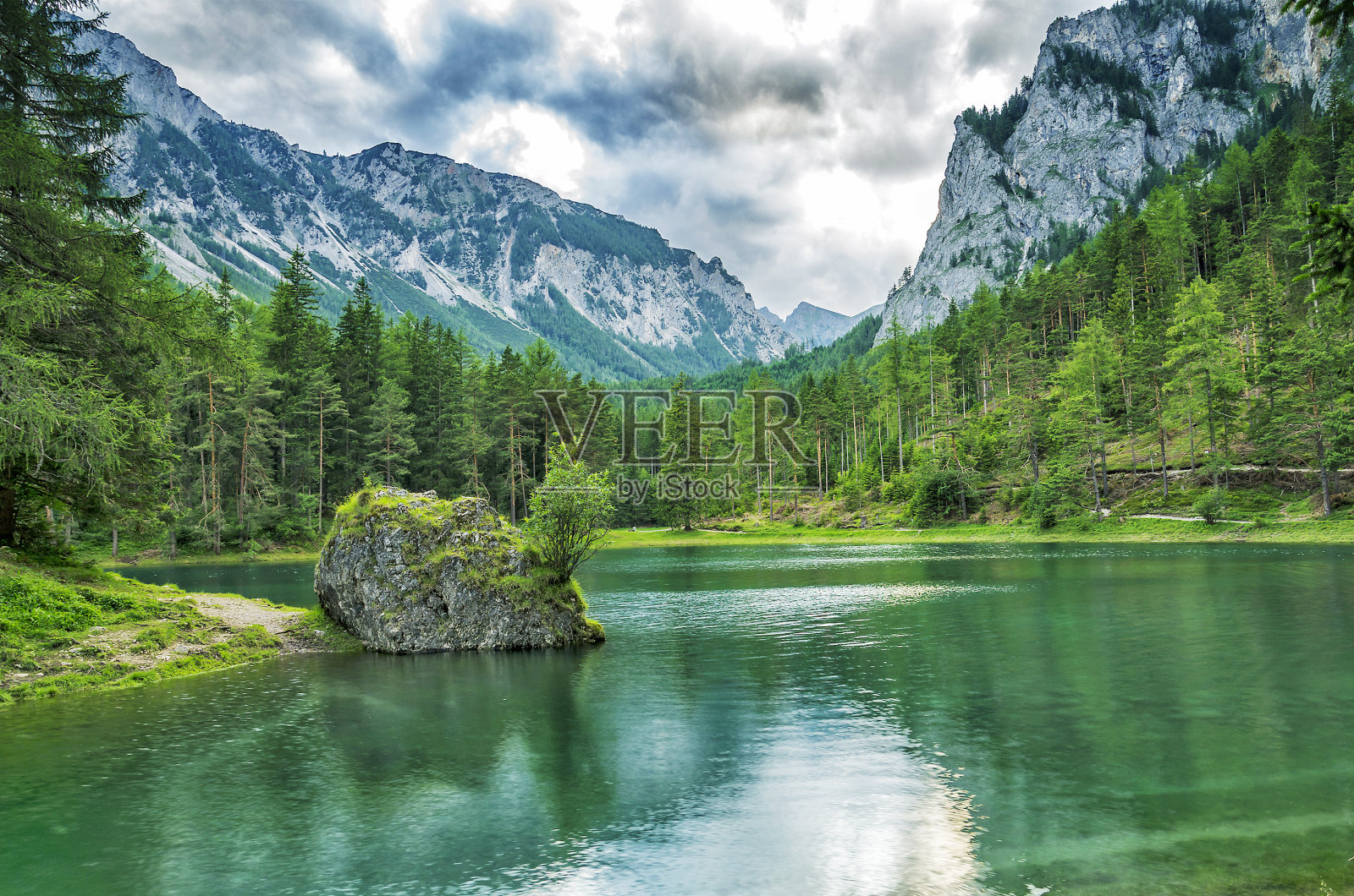 美丽的湖照片摄影图片
