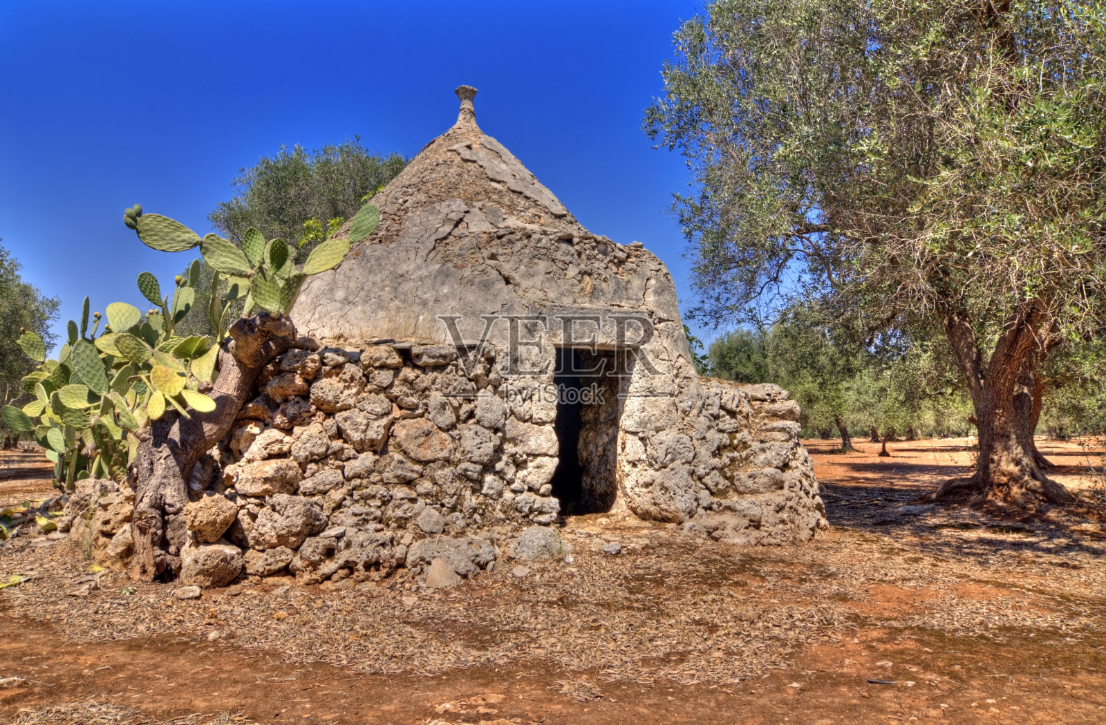 普利亚视图-特鲁洛照片摄影图片