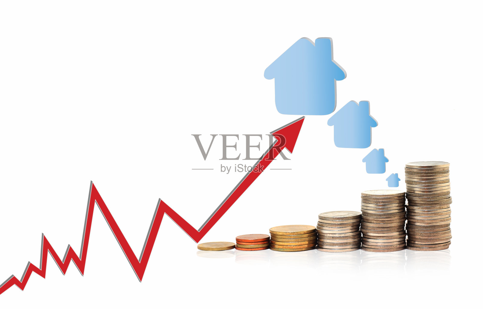 投资房地产的概念照片摄影图片