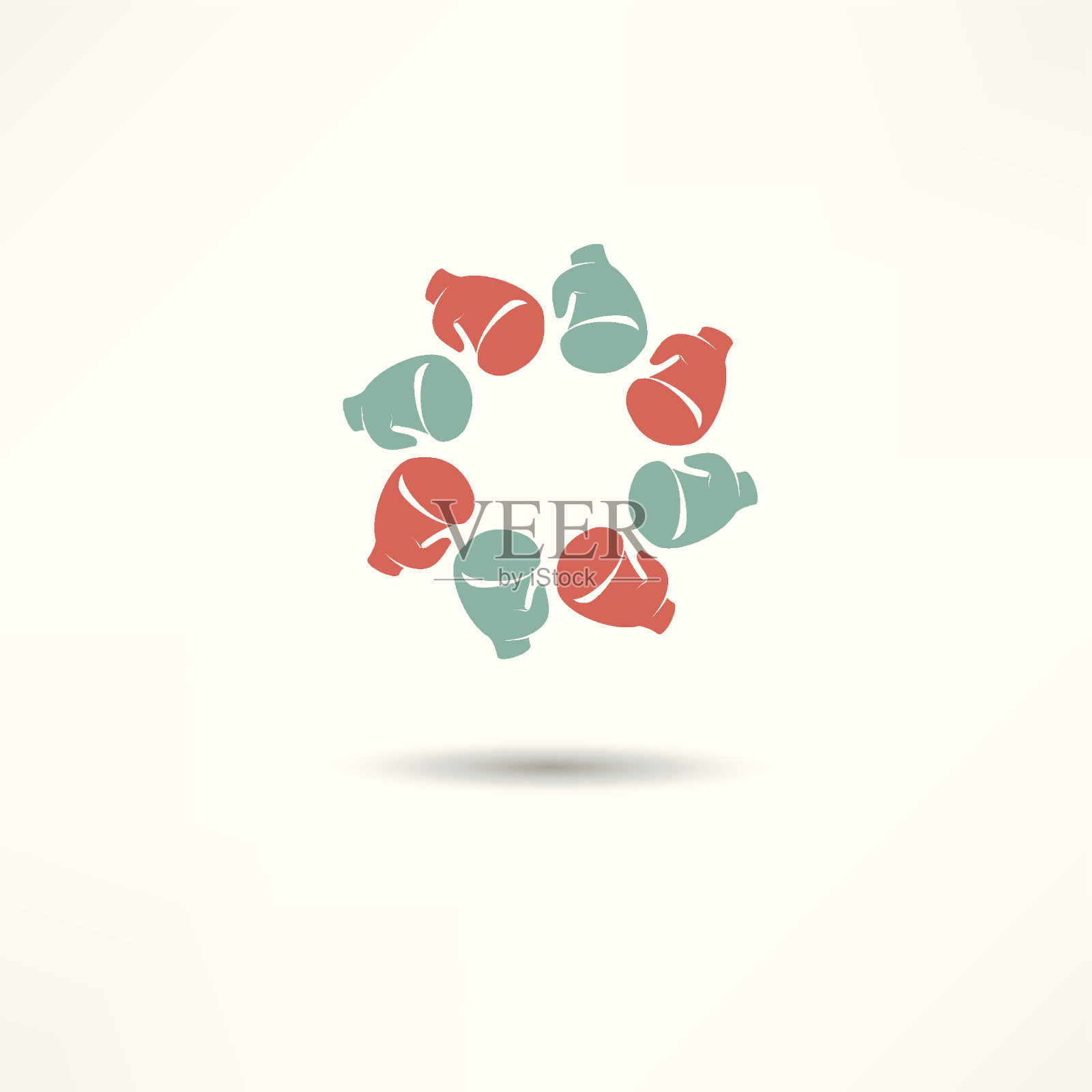 拳击图标插画图片素材