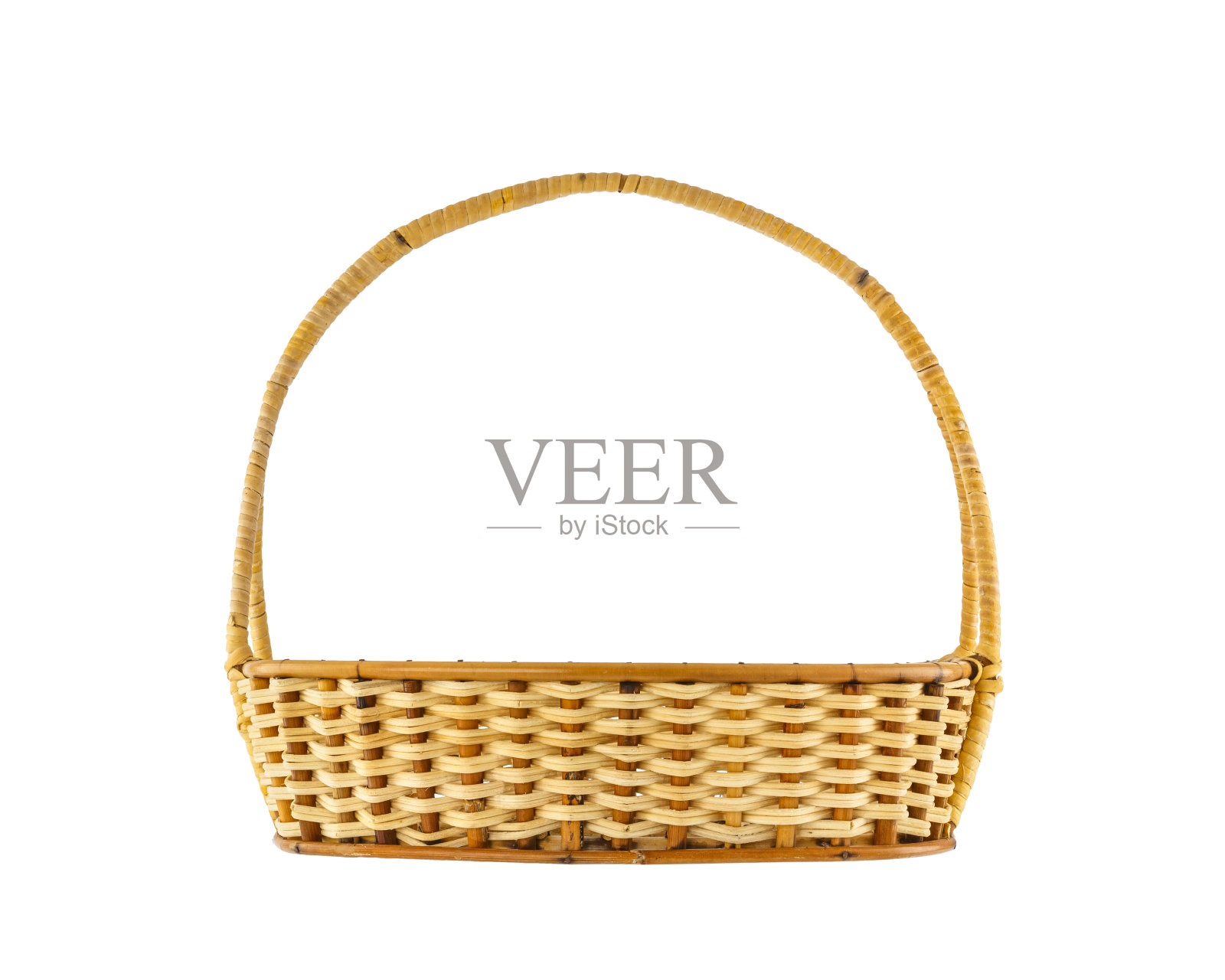 空的柳条篮子照片摄影图片