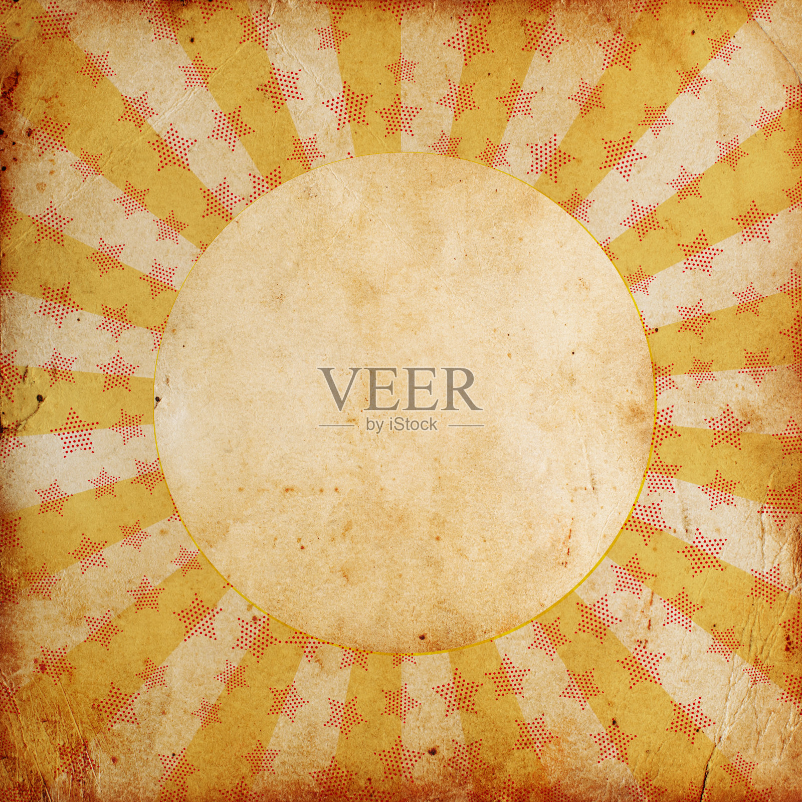 垃圾摇滚背景与明星插画图片素材