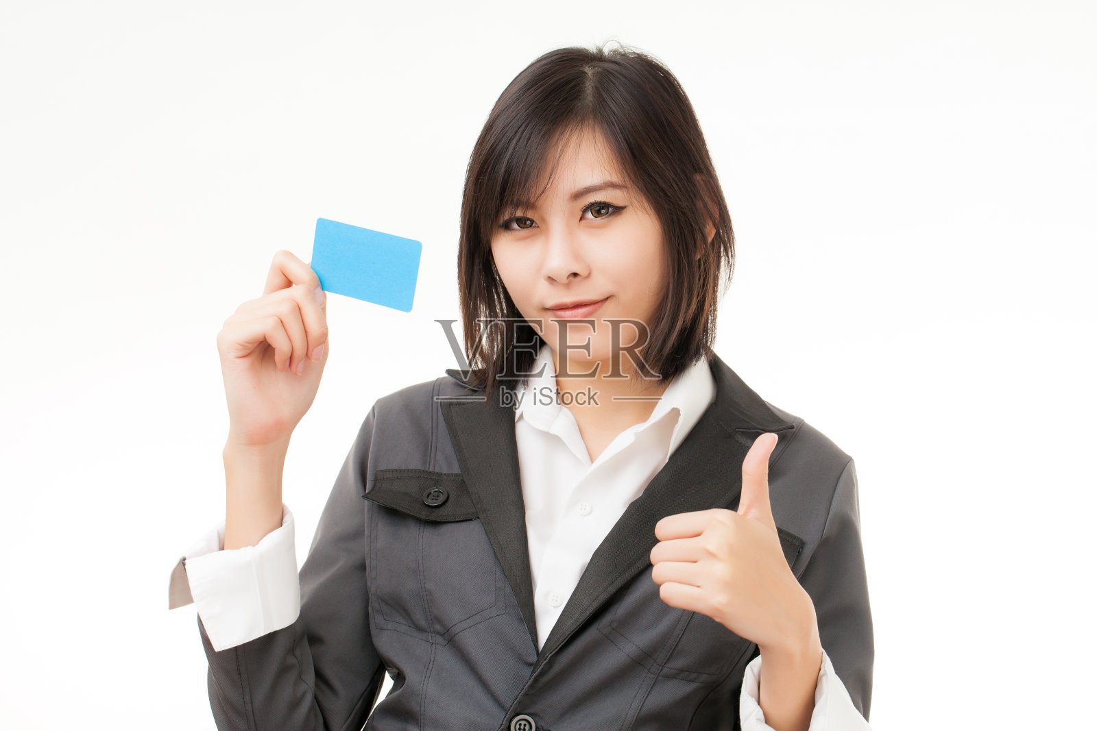 名片和空白标志照片摄影图片