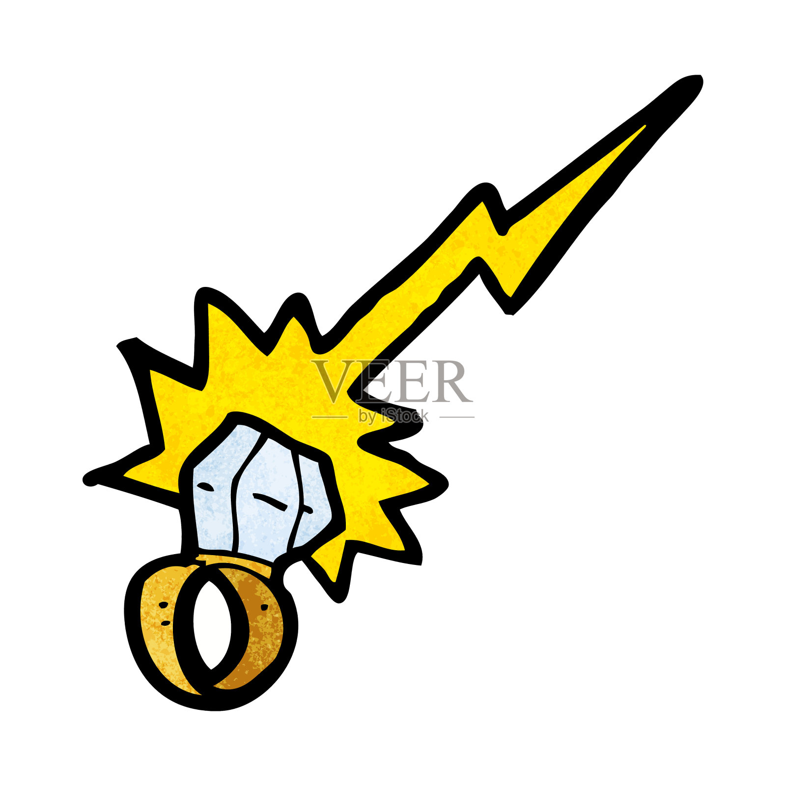 卡通魔法戒指插画图片素材