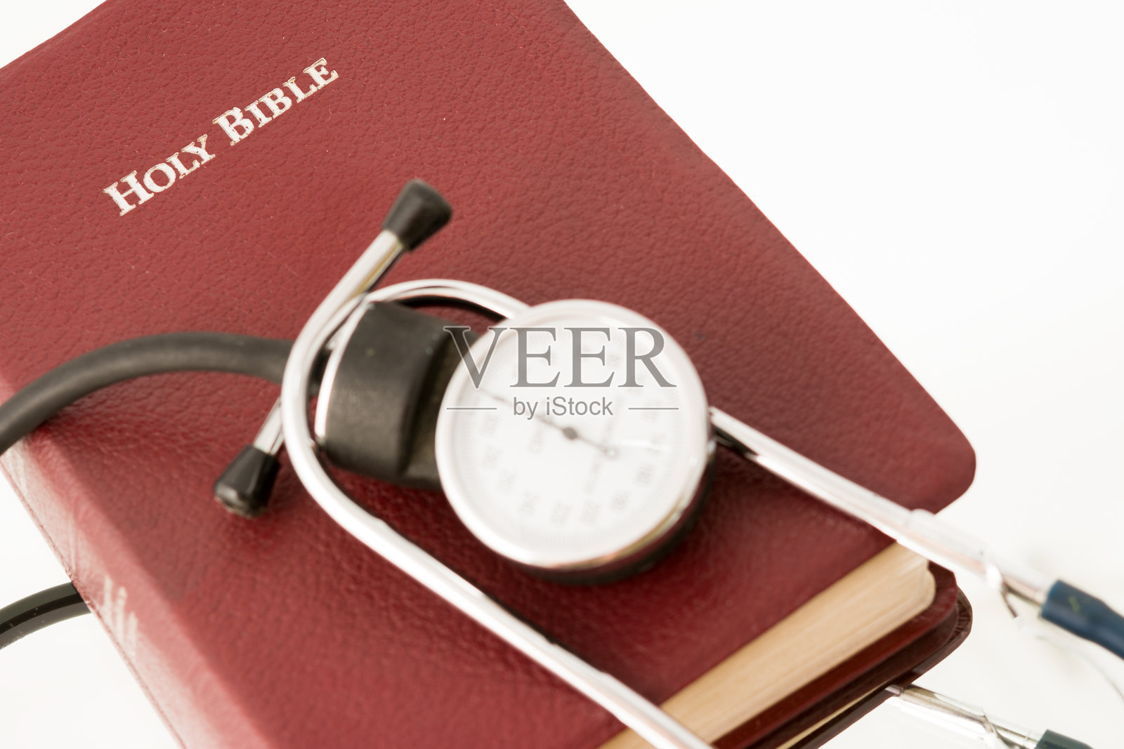 《圣经》和健康福利照片摄影图片