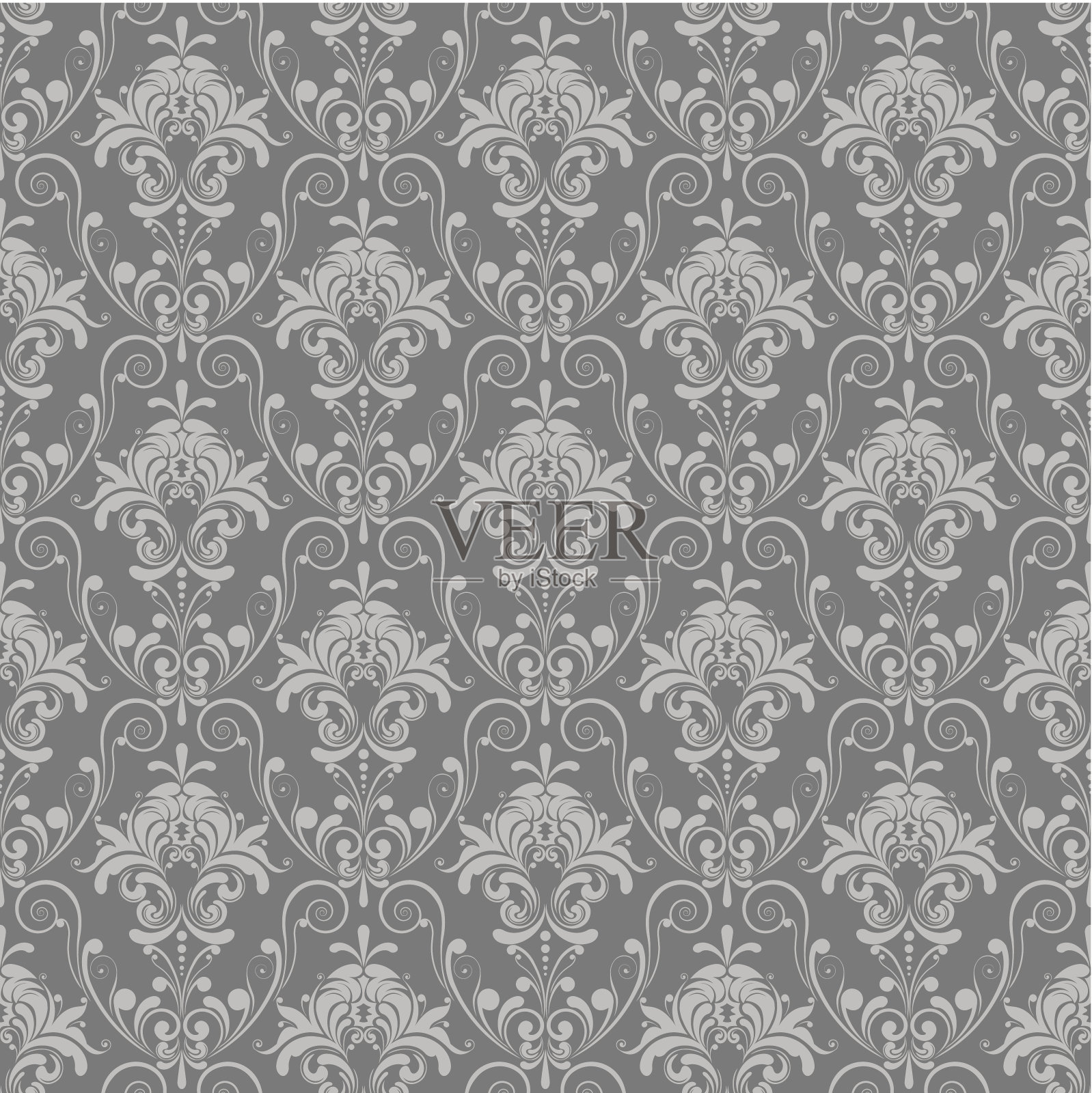 灰色墙纸图案插画图片素材