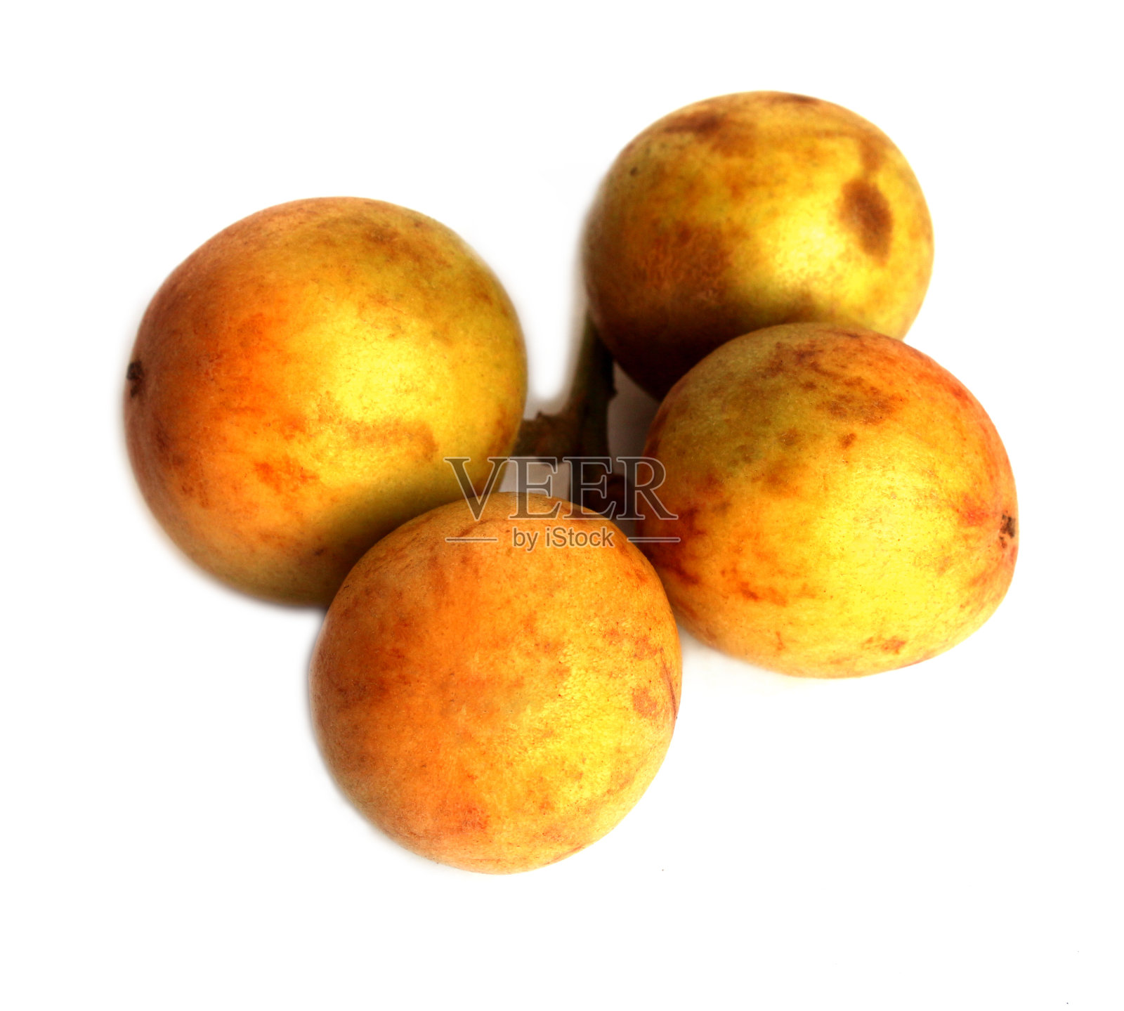 白色背景下的水果特写镜头照片摄影图片