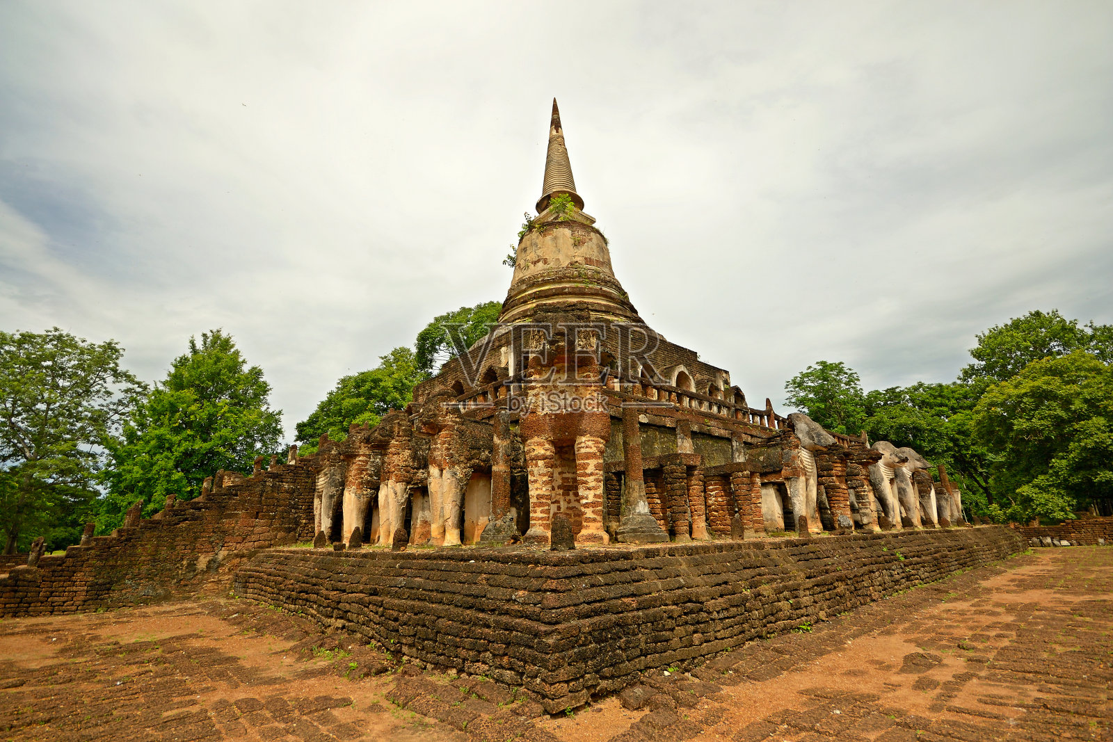 西萨查纳莱查良历史公园照片摄影图片