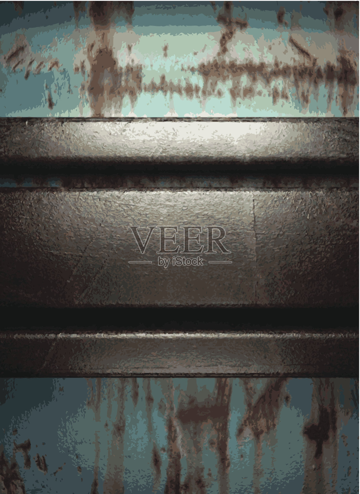 旧金属背景插画图片素材