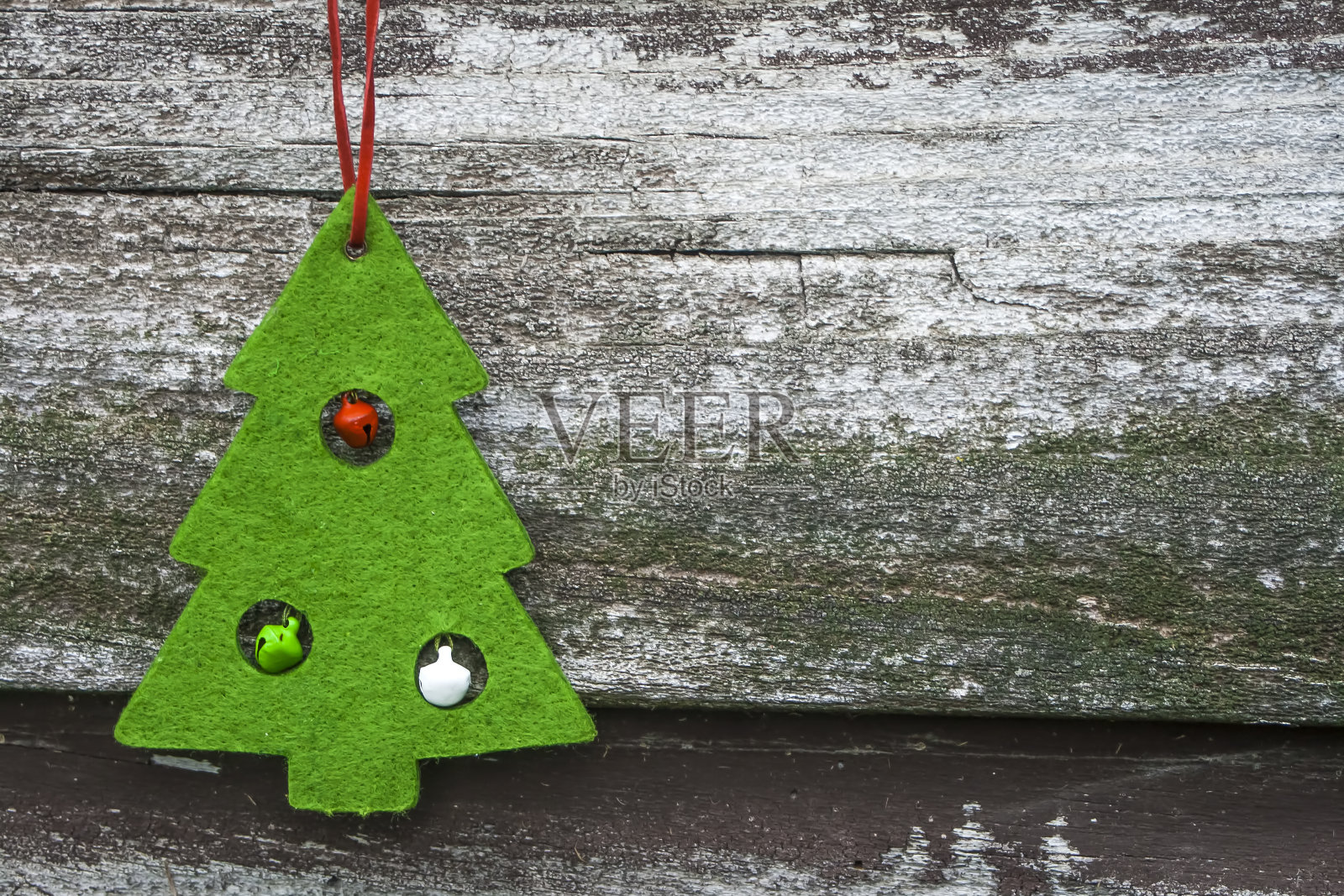 圣诞树装饰木材照片摄影图片