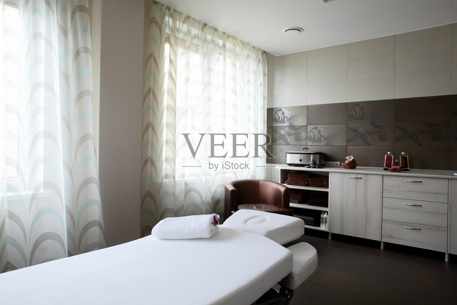 欧式清洁按摩室照片摄影图片