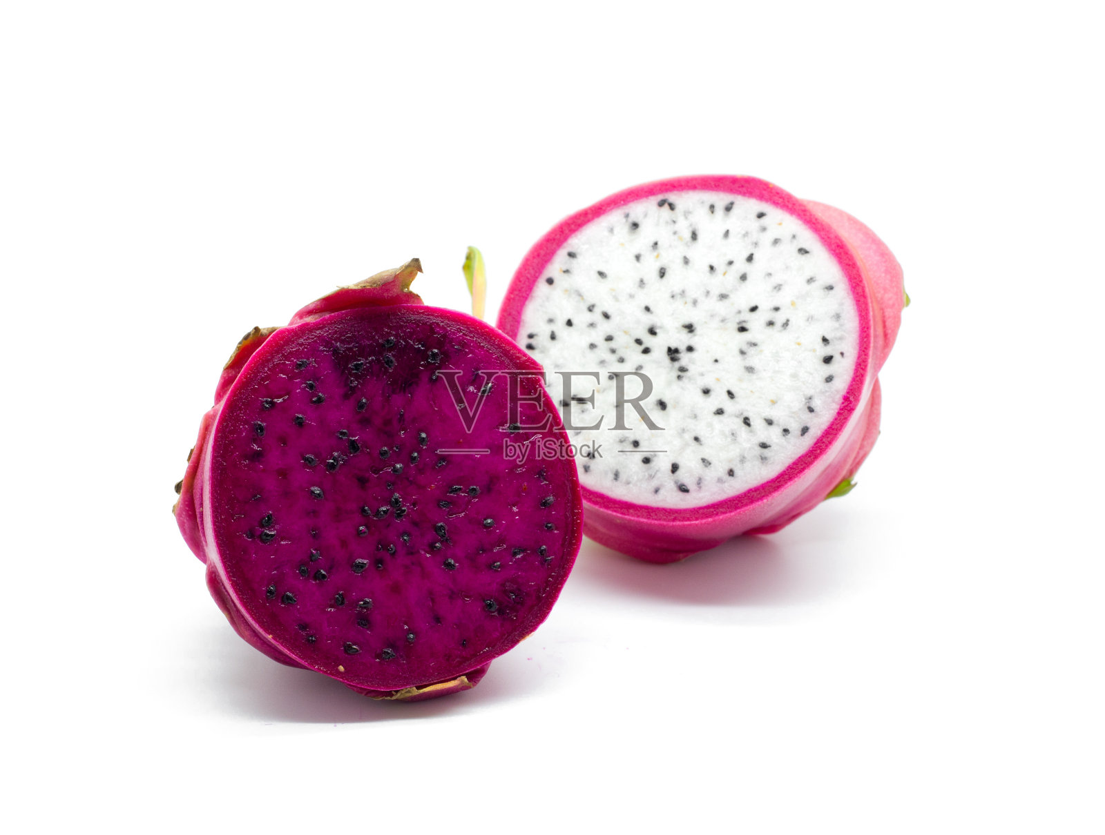 白底火龙果照片摄影图片