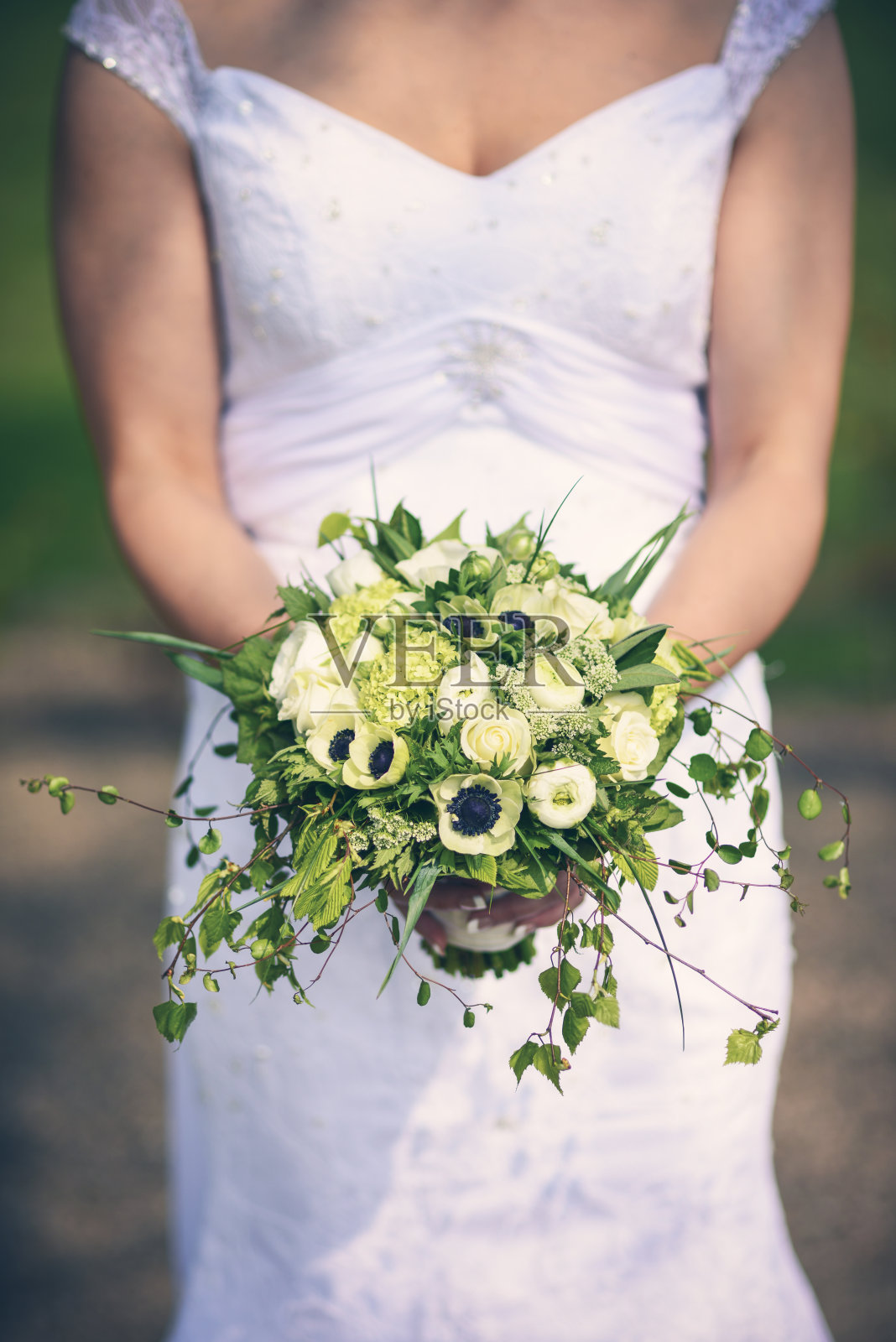 新娘捧花束照片摄影图片