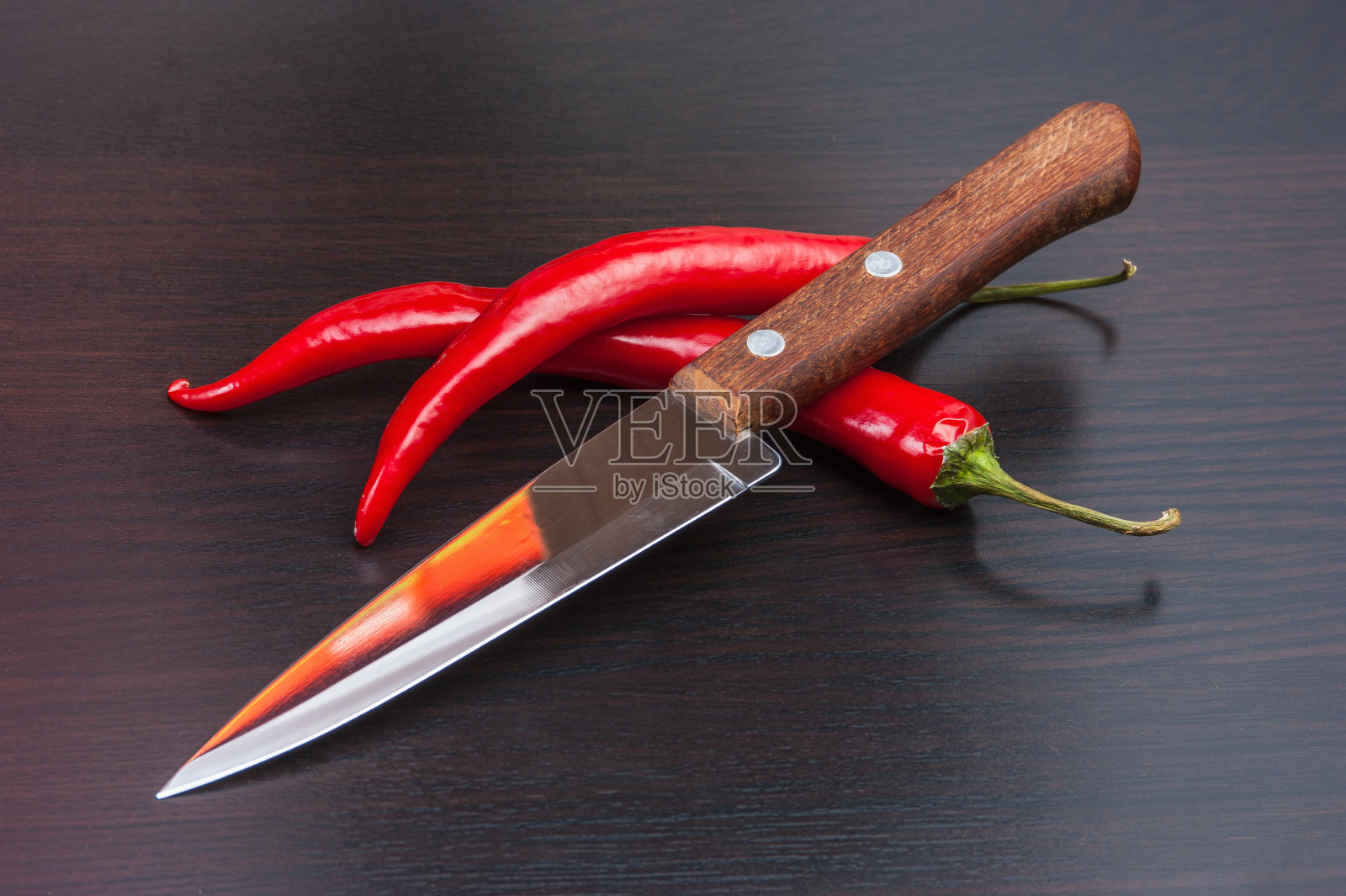 辣椒和烹饪用具照片摄影图片