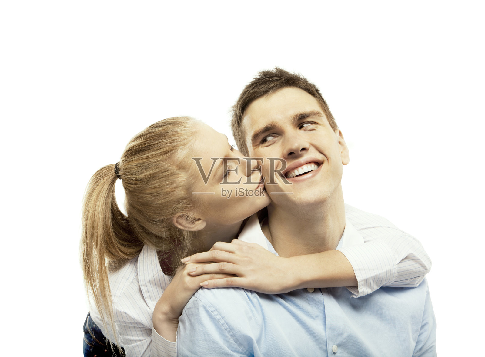 女孩和男孩照片摄影图片