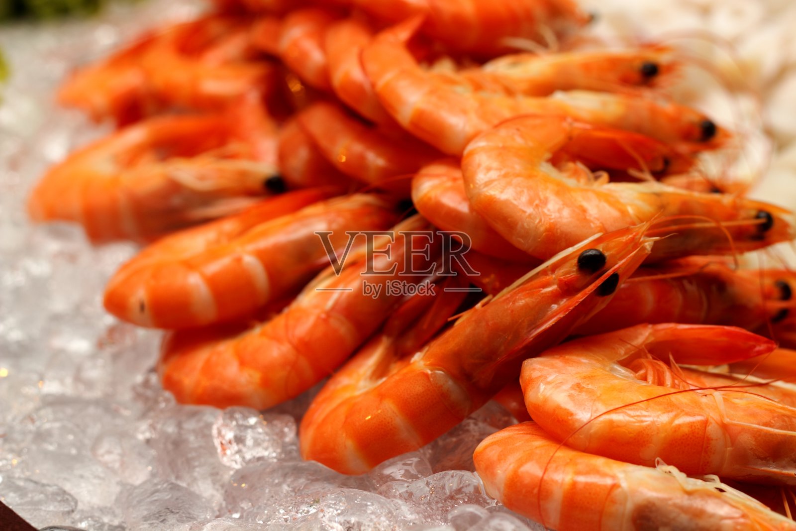 冰煮虾照片摄影图片