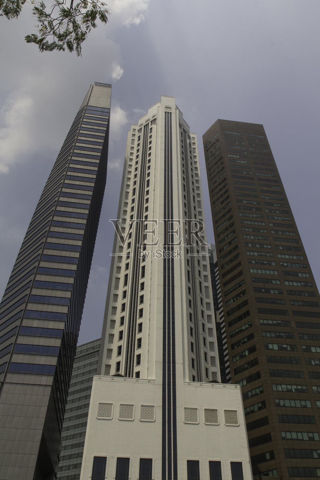 新加坡的天际线照片摄影图片