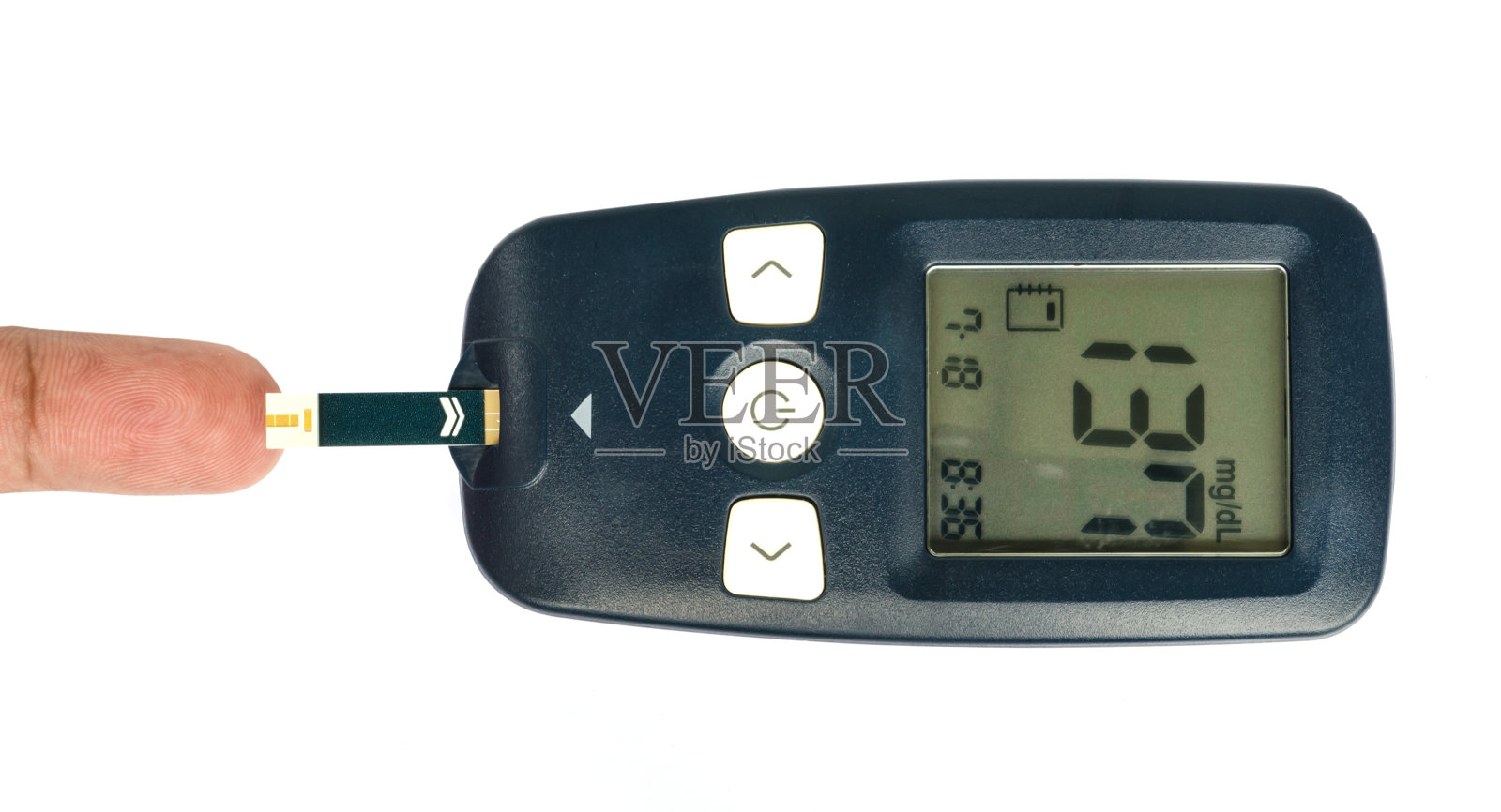 Glucometer。照片摄影图片