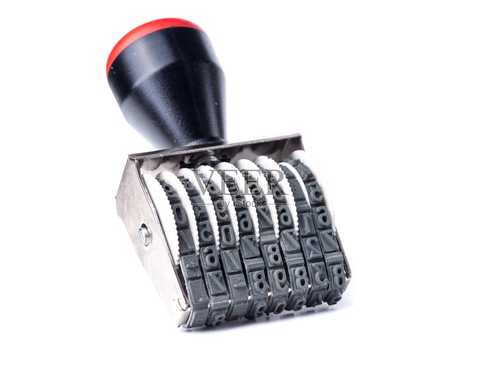 自动封印分子上的白色背景照片摄影图片