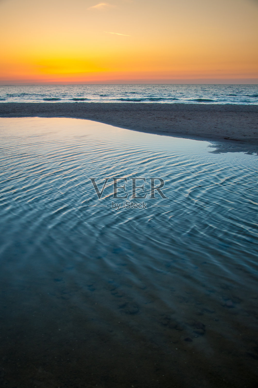落日波罗的海照片摄影图片