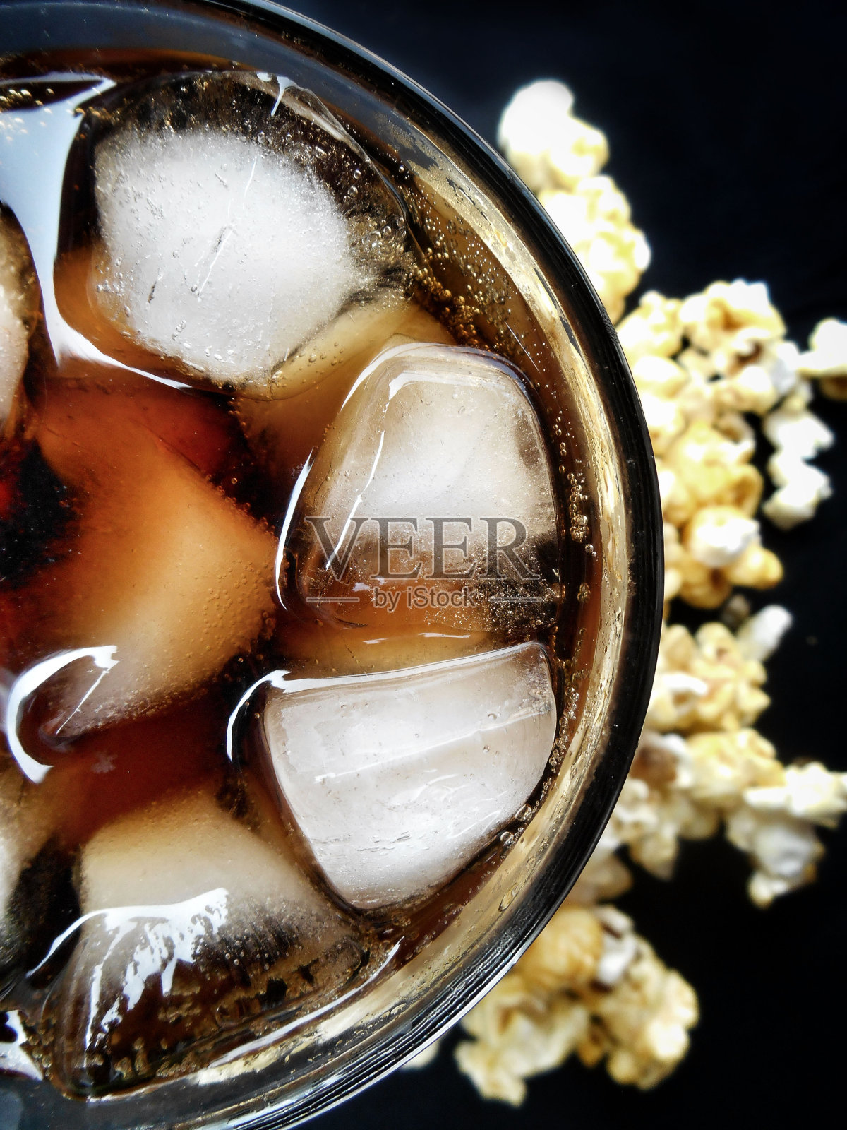 爆米花和可乐照片摄影图片