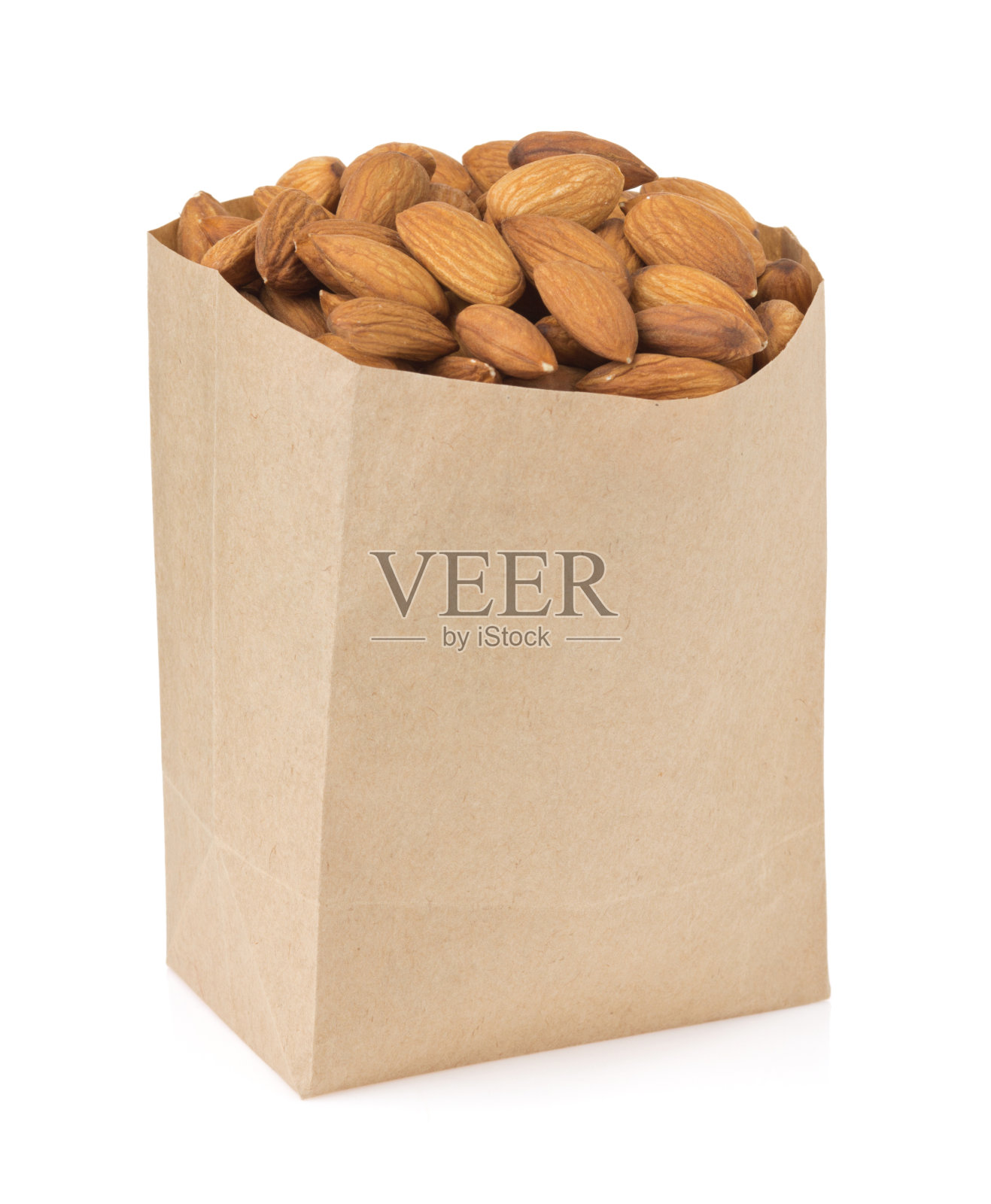 果仁杏仁白照片摄影图片