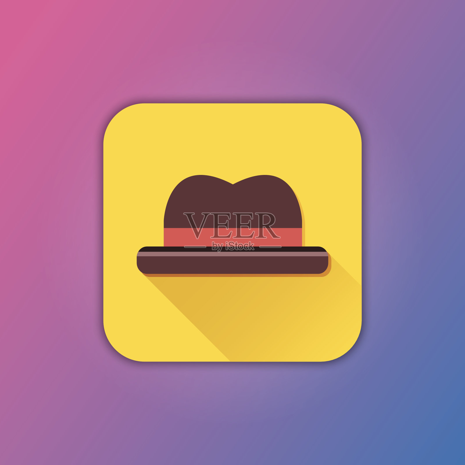 向量的帽子图标插画图片素材