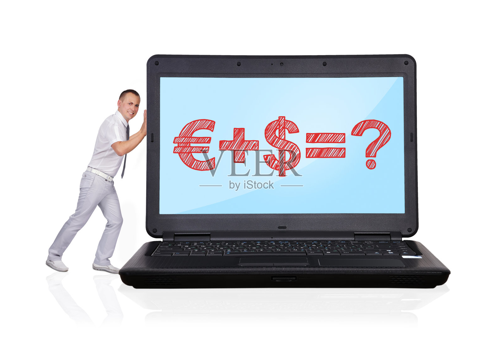 笔记本与公式照片摄影图片