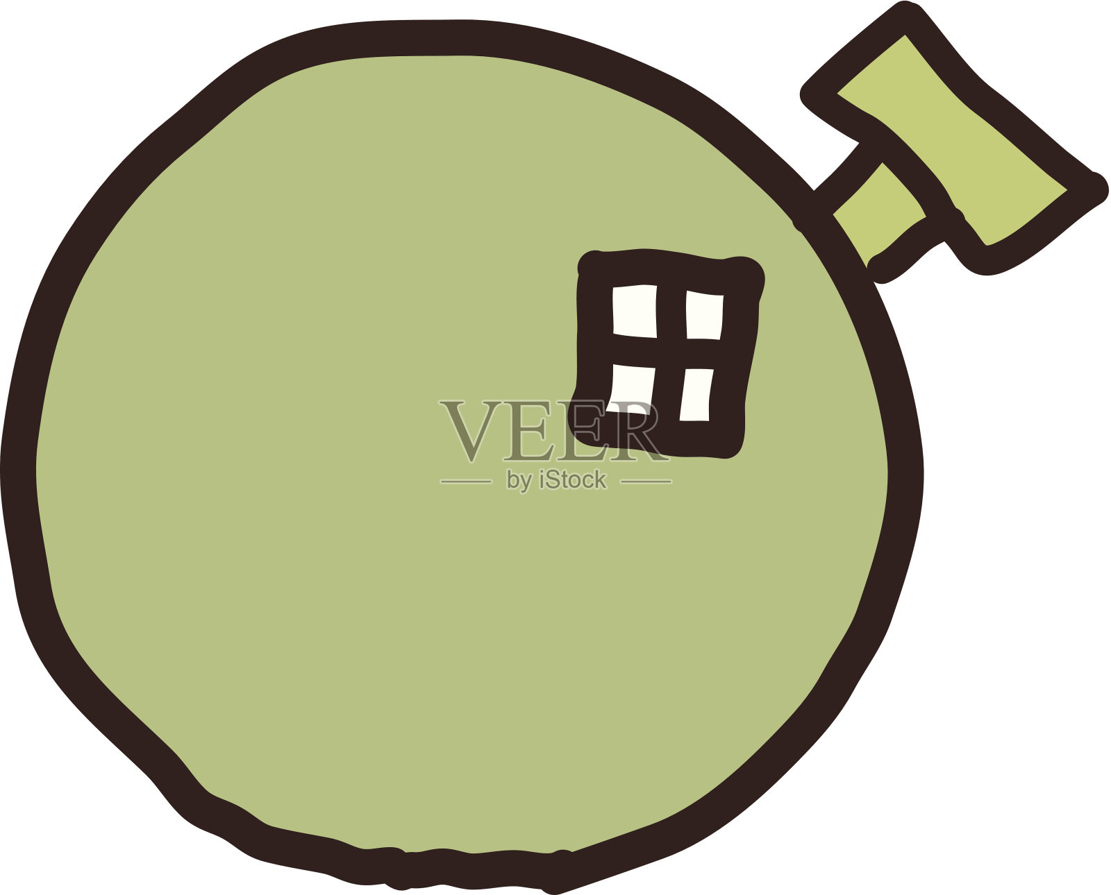 图标的房子插画图片素材