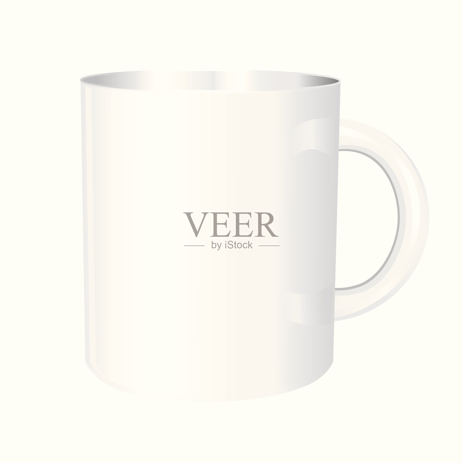 白色的杯子设计元素图片