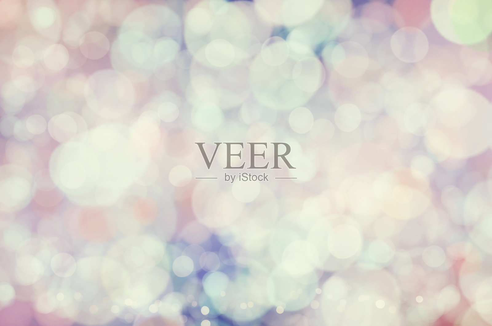 春天的焦外成像背景插画图片素材